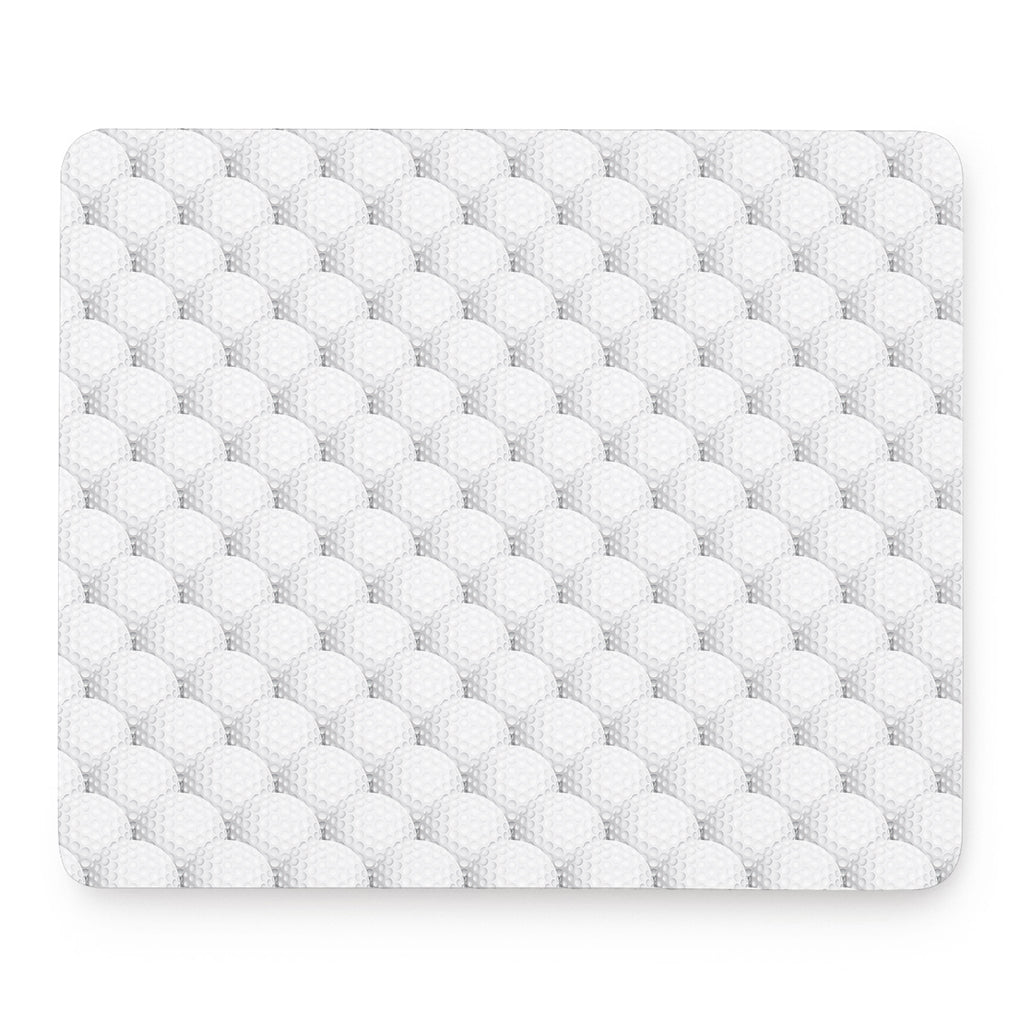Golf Ball Pattern Print Mouse Pad