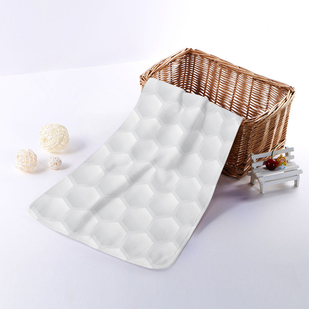 Golf Ball Print Towel
