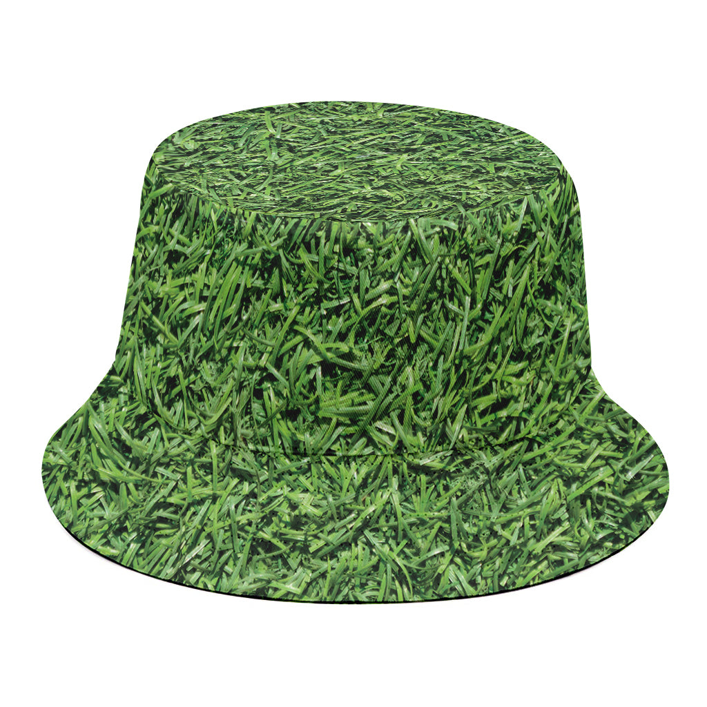 Golf Course Grass Print Bucket Hat