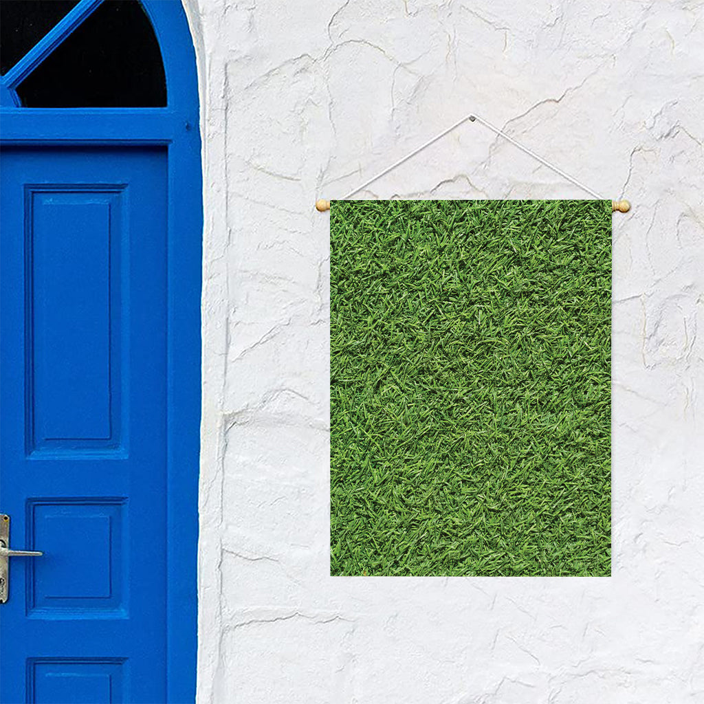 Golf Course Grass Print Garden Flag