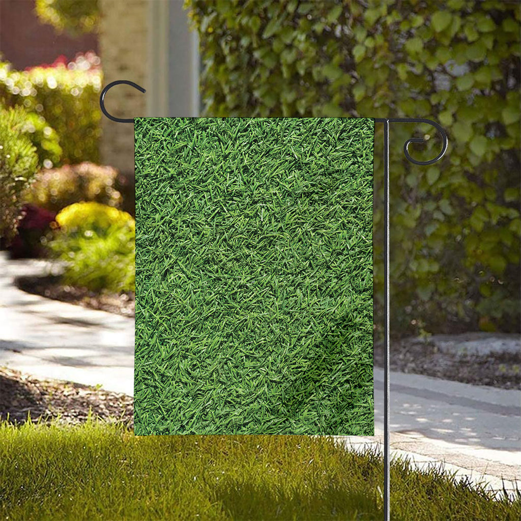 Golf Course Grass Print House Flag