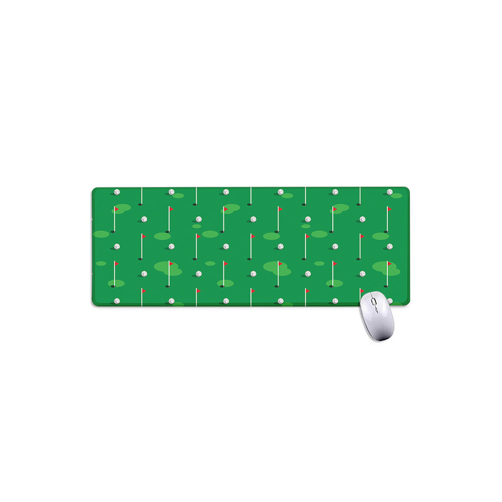 Golf Course Pattern Print Extended Mouse Pad