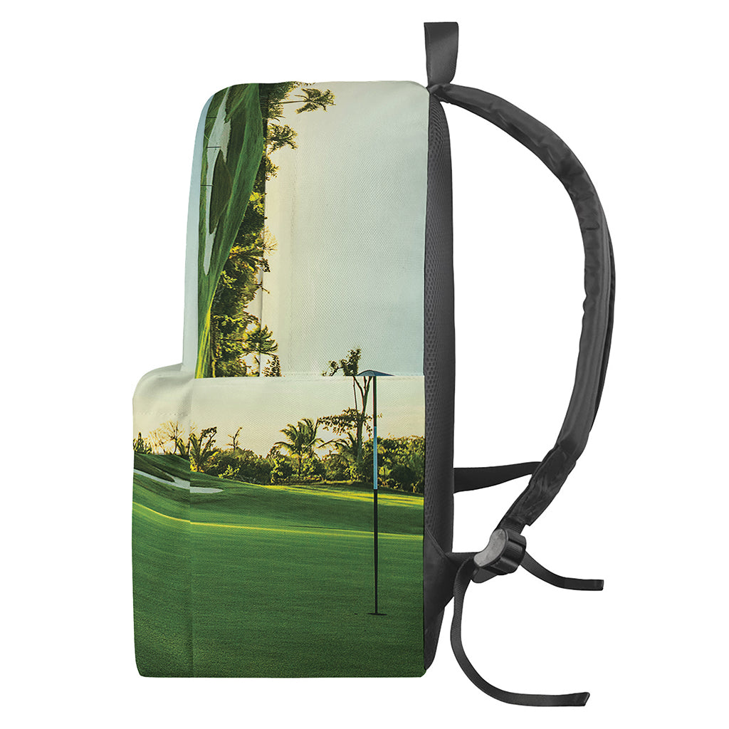 Golf Course Print Backpack