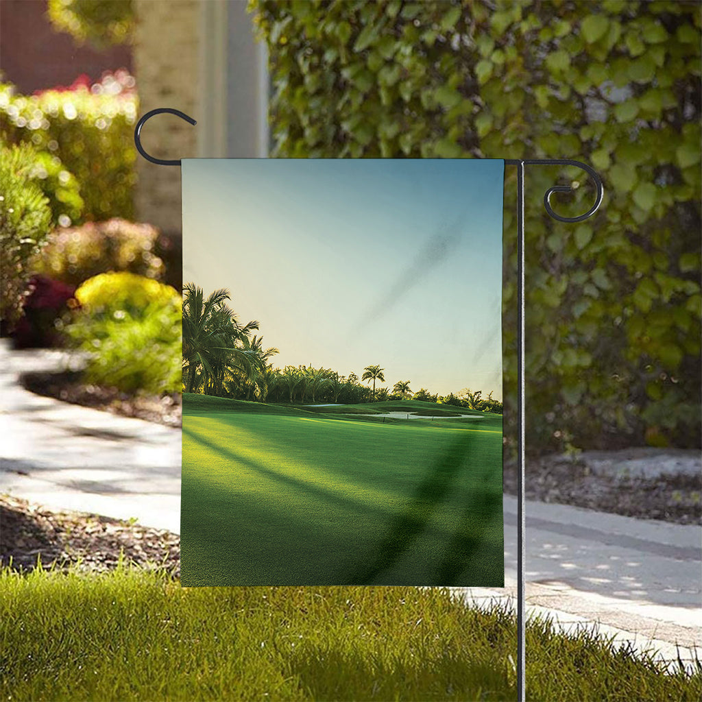 Golf Course Print House Flag