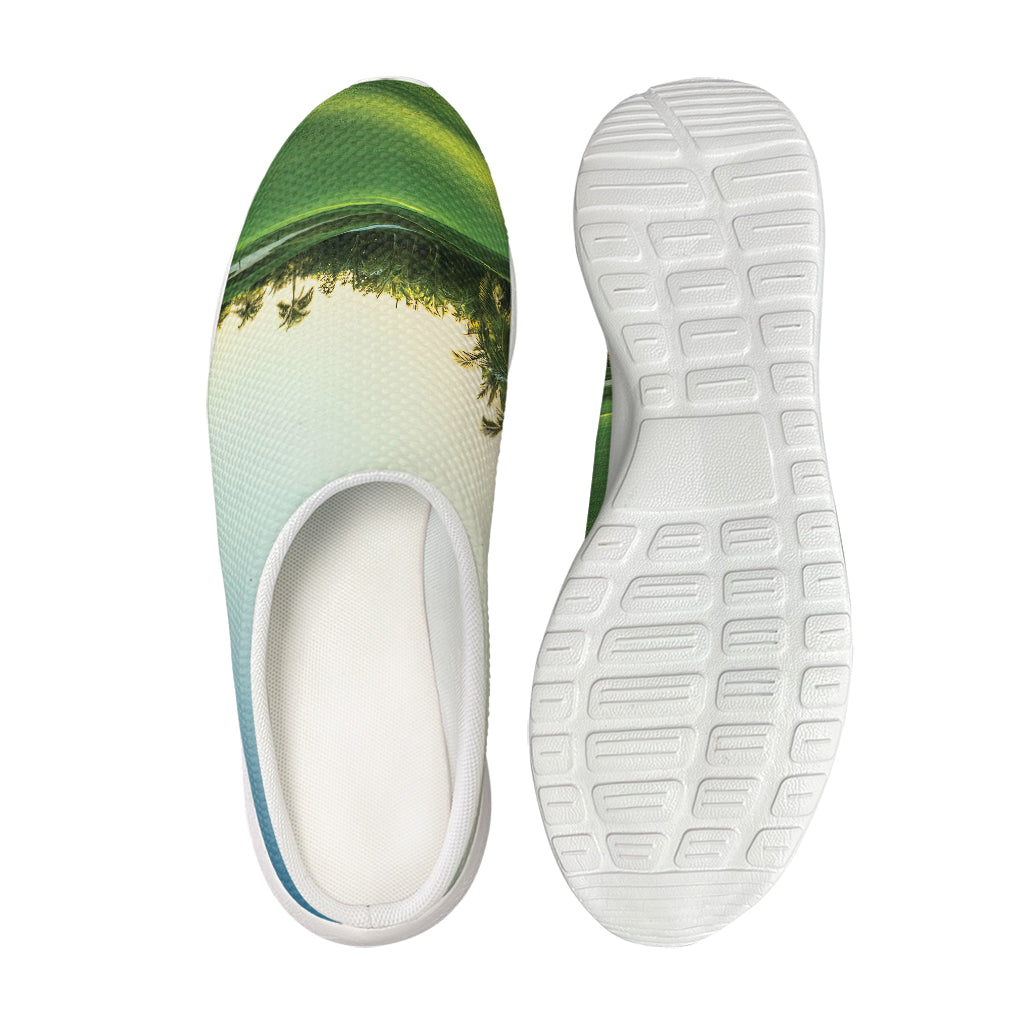 Golf Course Print Mesh Casual Shoes