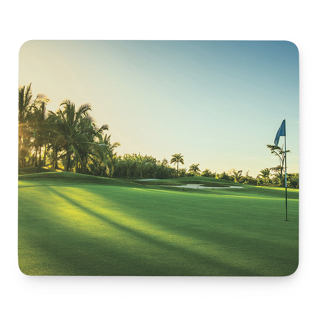 Golf Course Print Mouse Pad