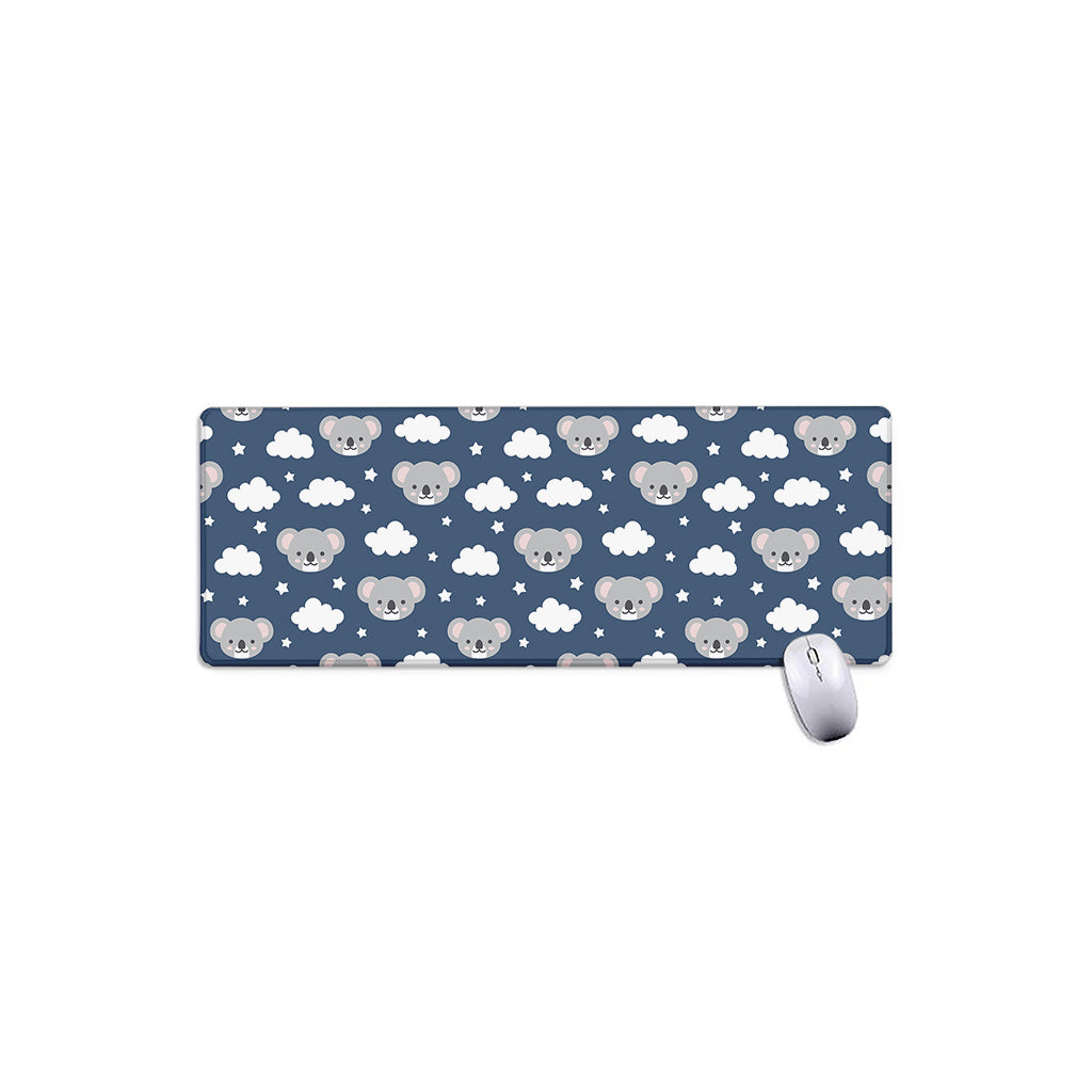 Good Night Koala Pattern Print Extended Mouse Pad
