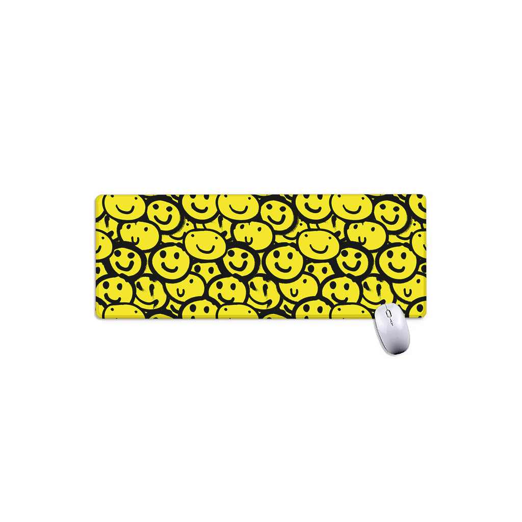 Graffiti Happy Emoji Print Men's Sweatshirt main image 0