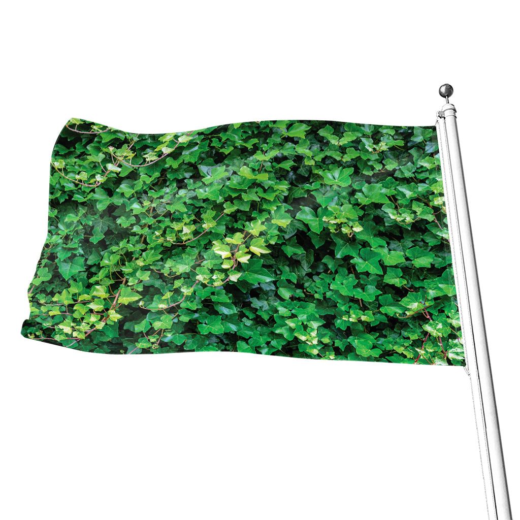 Green Ivy Wall Print Flag