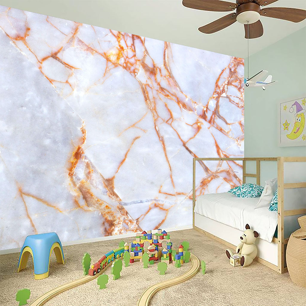 Grey Bronze Marble Print Wall Sticker
