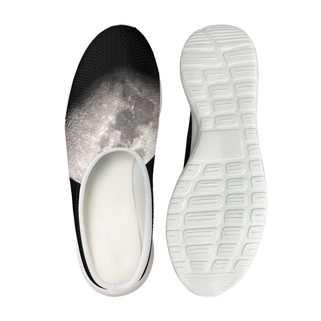 Half Moon Print Mesh Casual Shoes