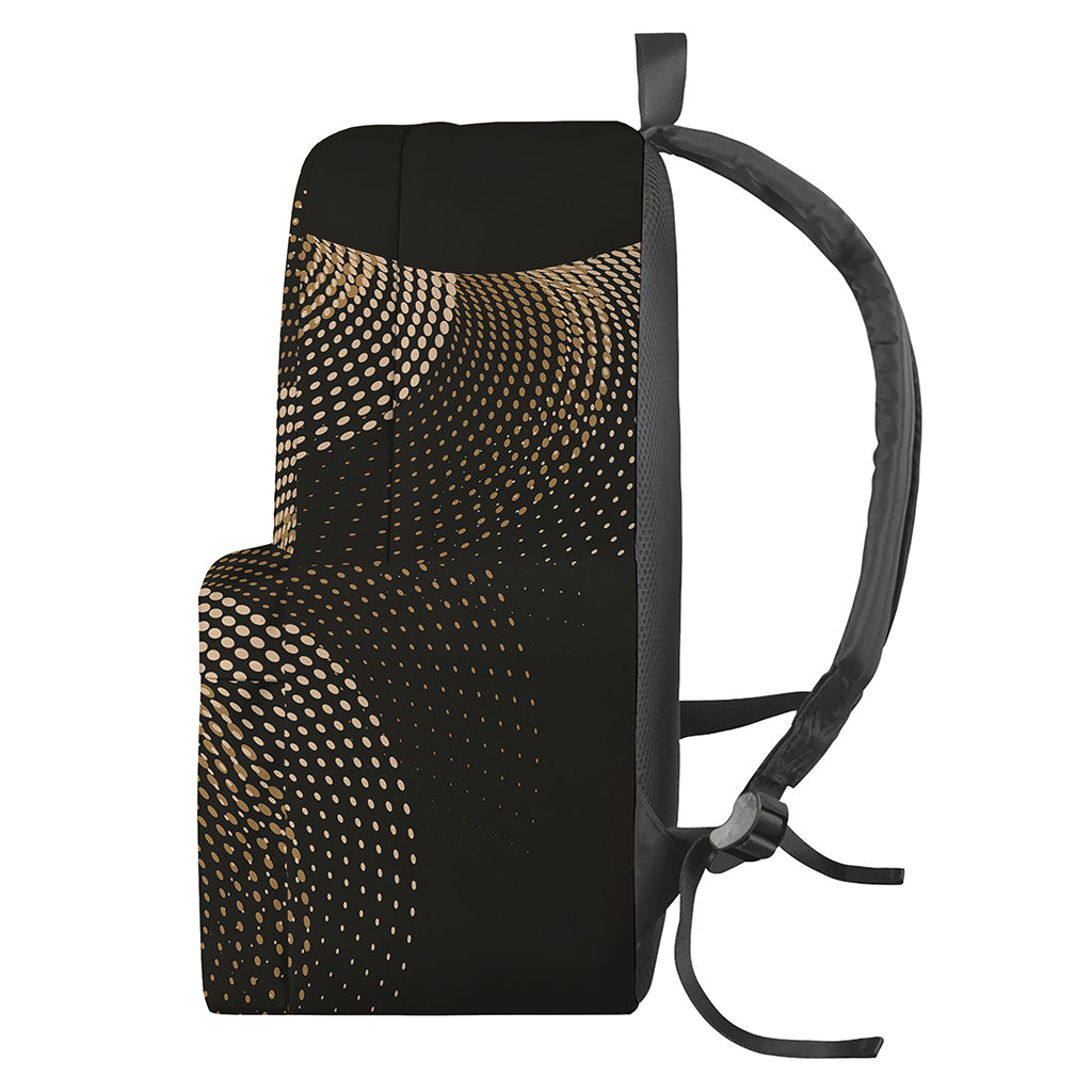 Halftone Dot Sun Print Backpack