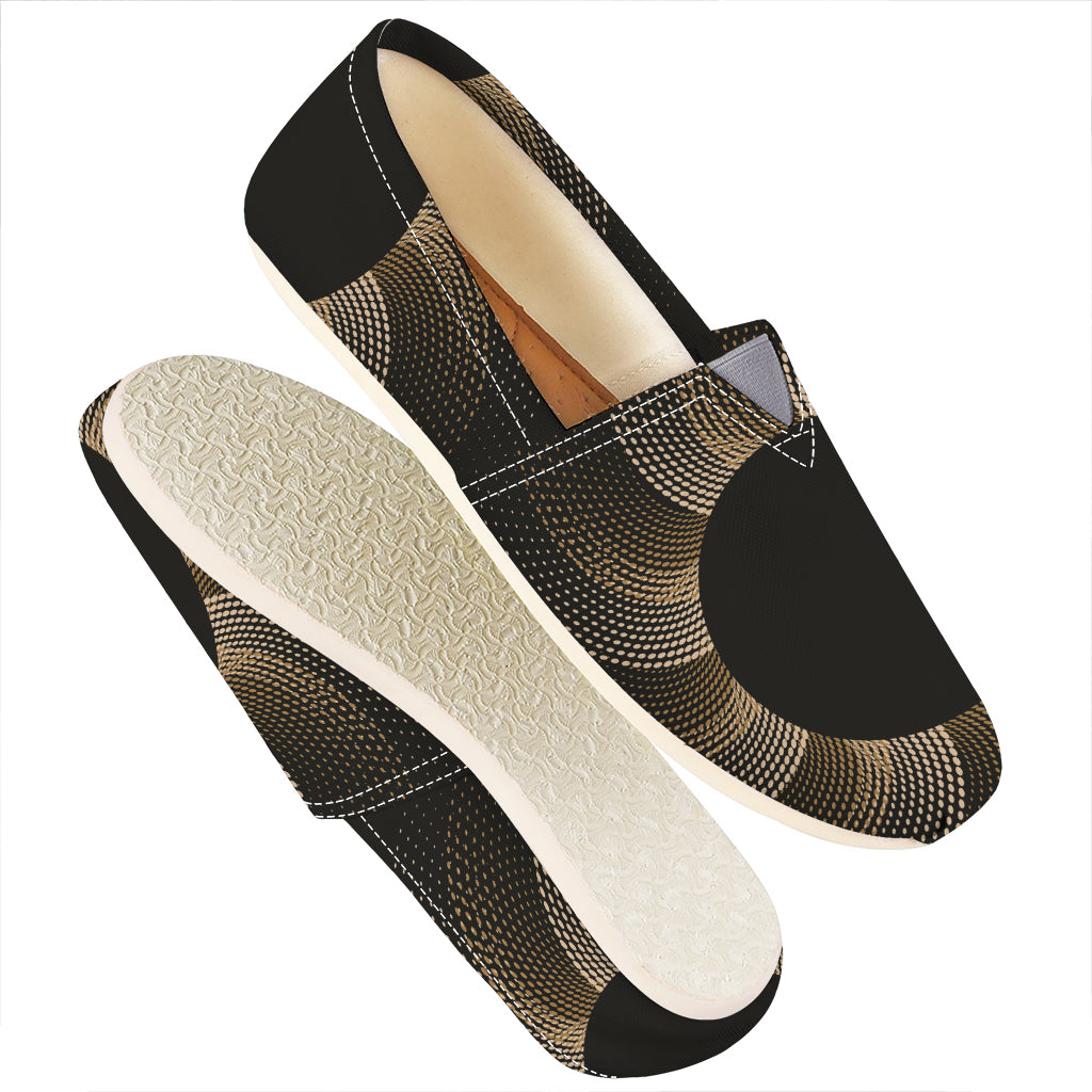 Halftone Dot Sun Print Casual Shoes