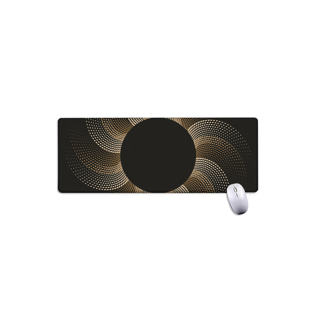 Halftone Dot Sun Print Extended Mouse Pad
