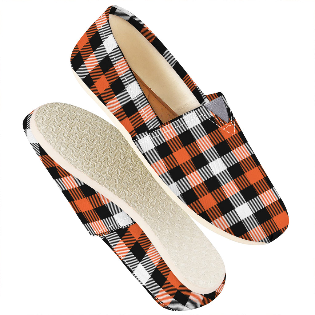 Halloween Buffalo Plaid Pattern Print Casual Shoes