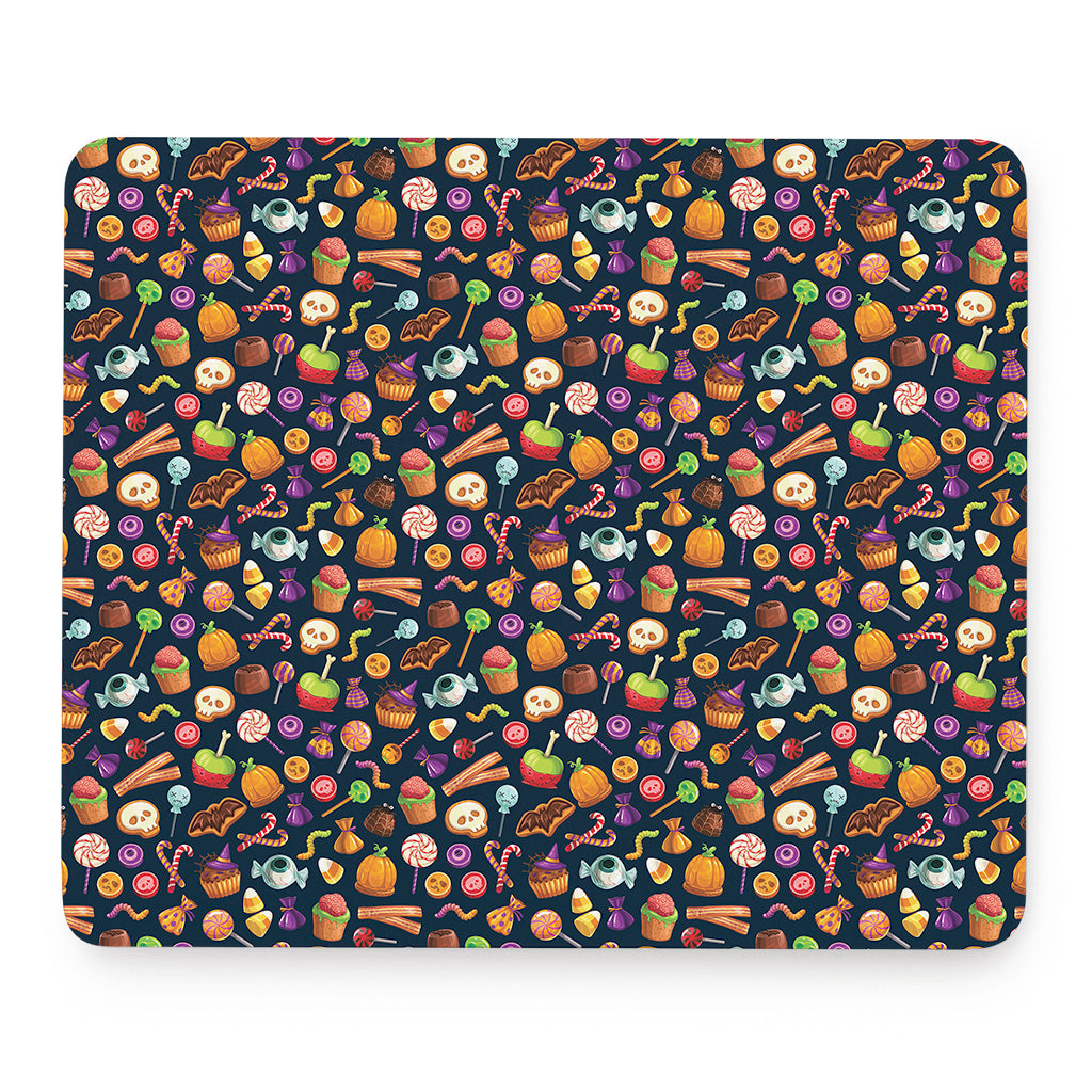 Halloween Candy Pattern Print Mouse Pad