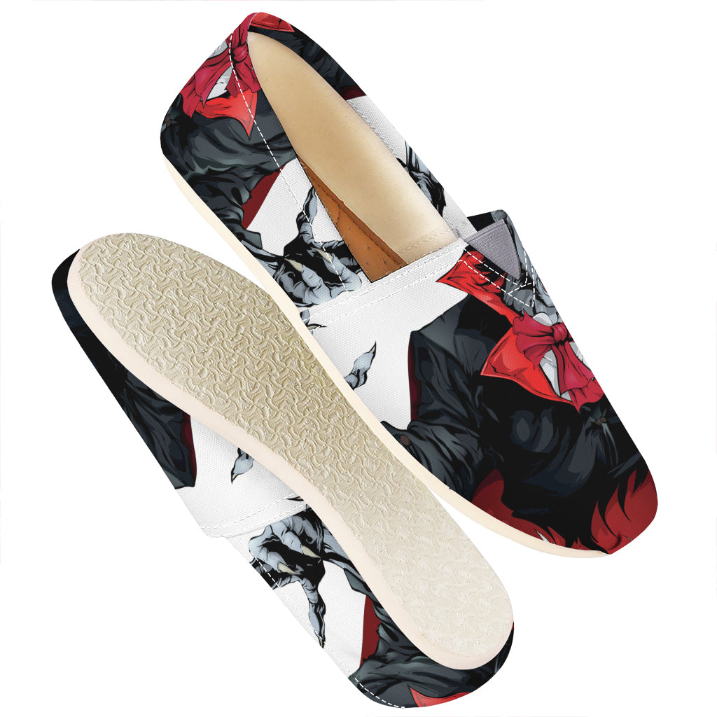 Halloween Evil Vampire Print Casual Shoes