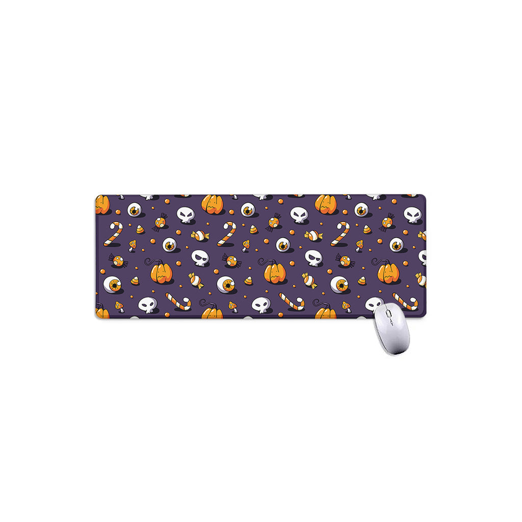 Halloween Eyeball Pattern Print Extended Mouse Pad