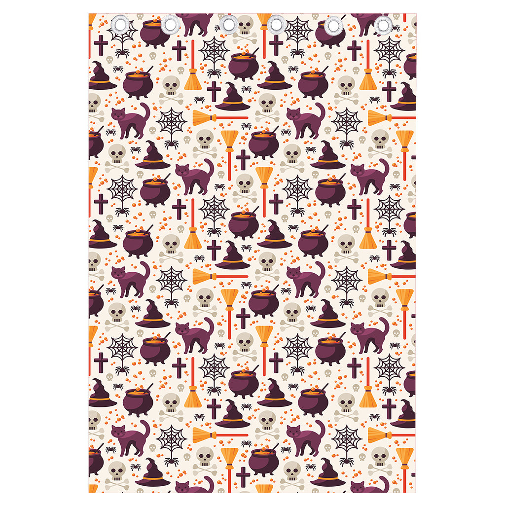 Halloween Festival Pattern Print Curtain