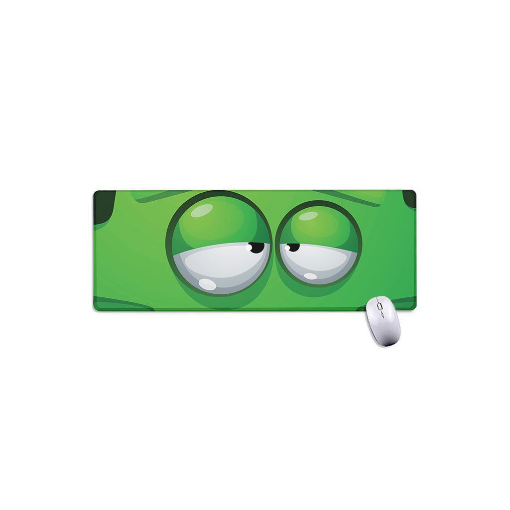 Halloween Frankenstein Face Print Extended Mouse Pad