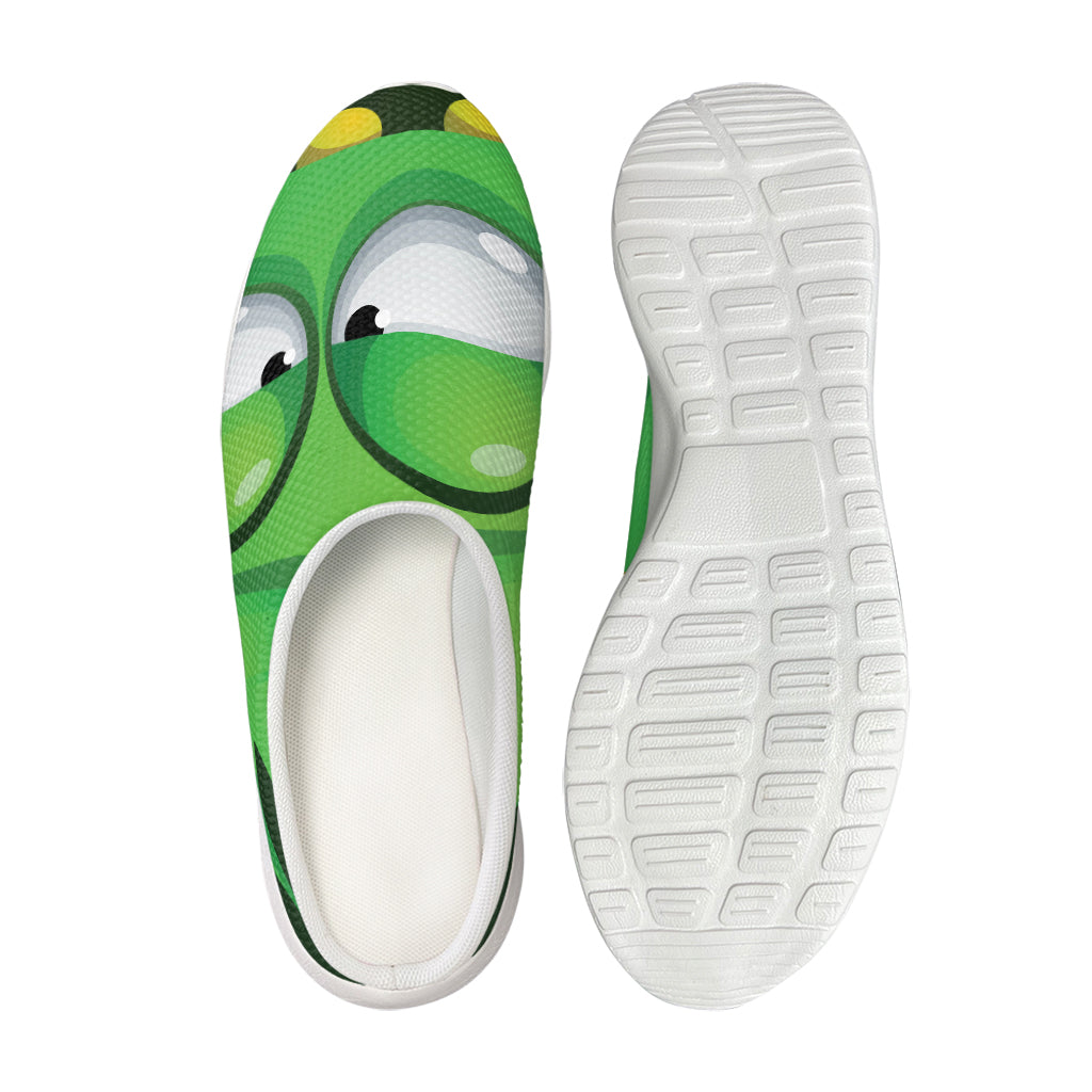 Halloween Frankenstein Face Print Mesh Casual Shoes
