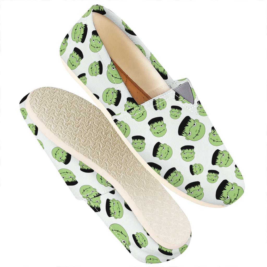 Halloween Frankenstein Pattern Print Casual Shoes
