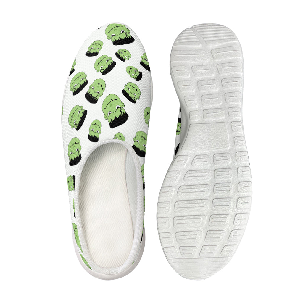 Halloween Frankenstein Pattern Print Mesh Casual Shoes