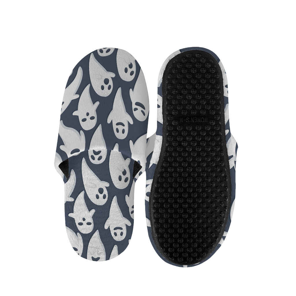 Halloween Ghost Pattern Print Slippers