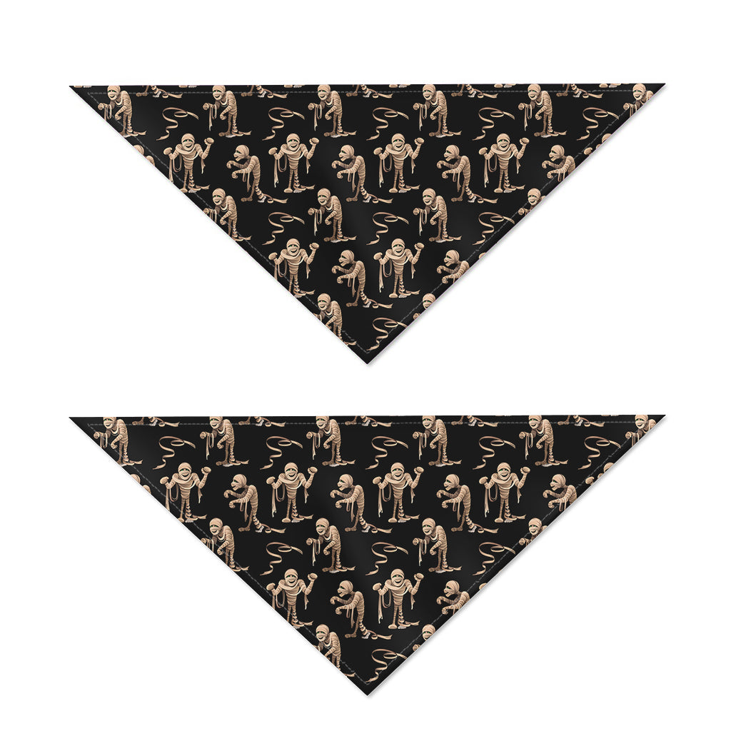 Halloween Mummy Pattern Print Dog Bandana
