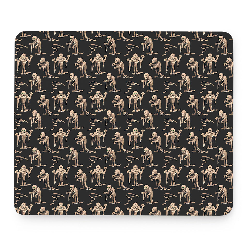 Halloween Mummy Pattern Print Mouse Pad