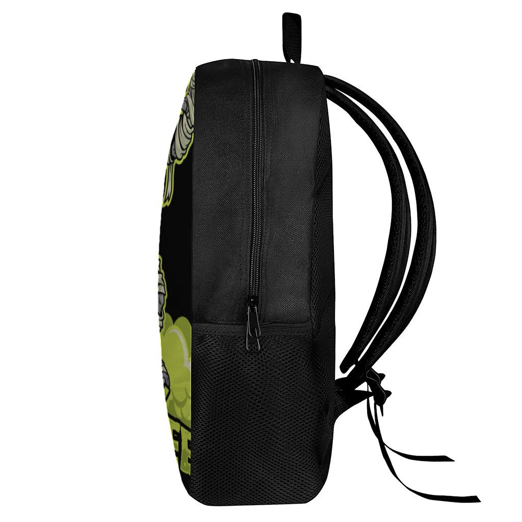 Halloween Mummy Print 17 Inch Backpack