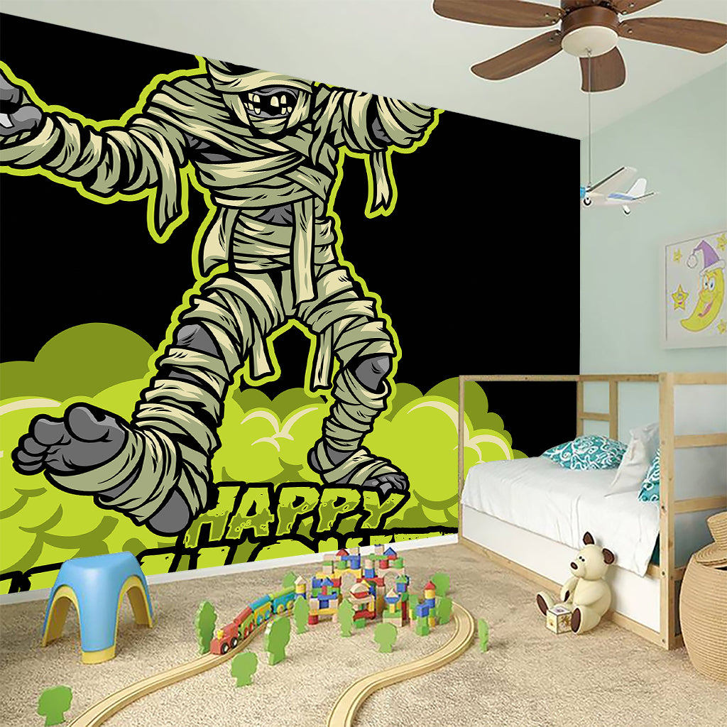 Halloween Mummy Print Wall Sticker