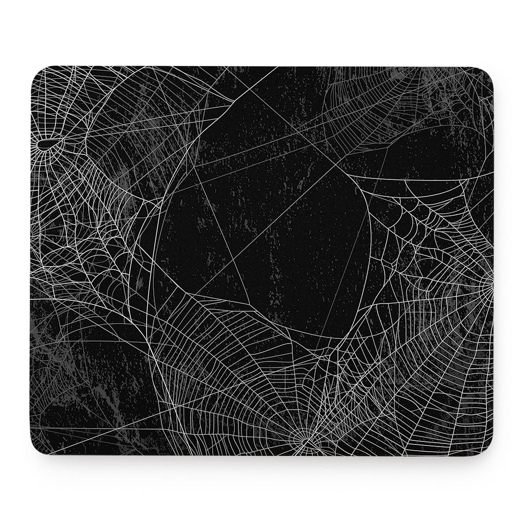 Halloween Spider Web Print Mouse Pad