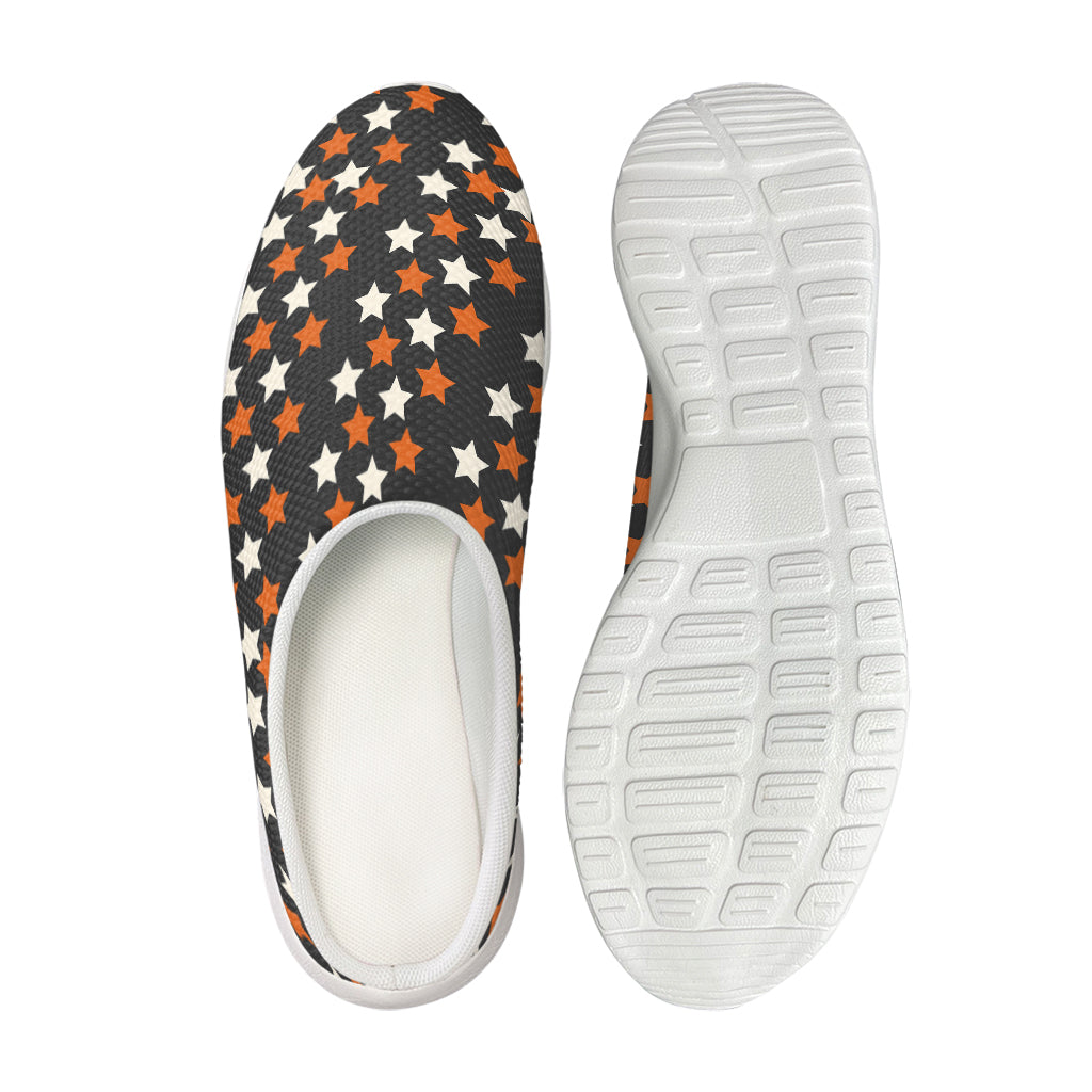 Halloween Star Pattern Print Mesh Casual Shoes