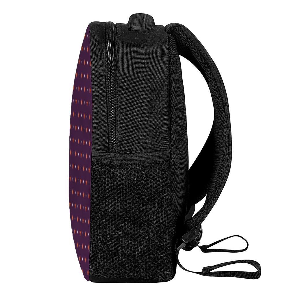 Halloween Stars Pattern Print Casual Backpack