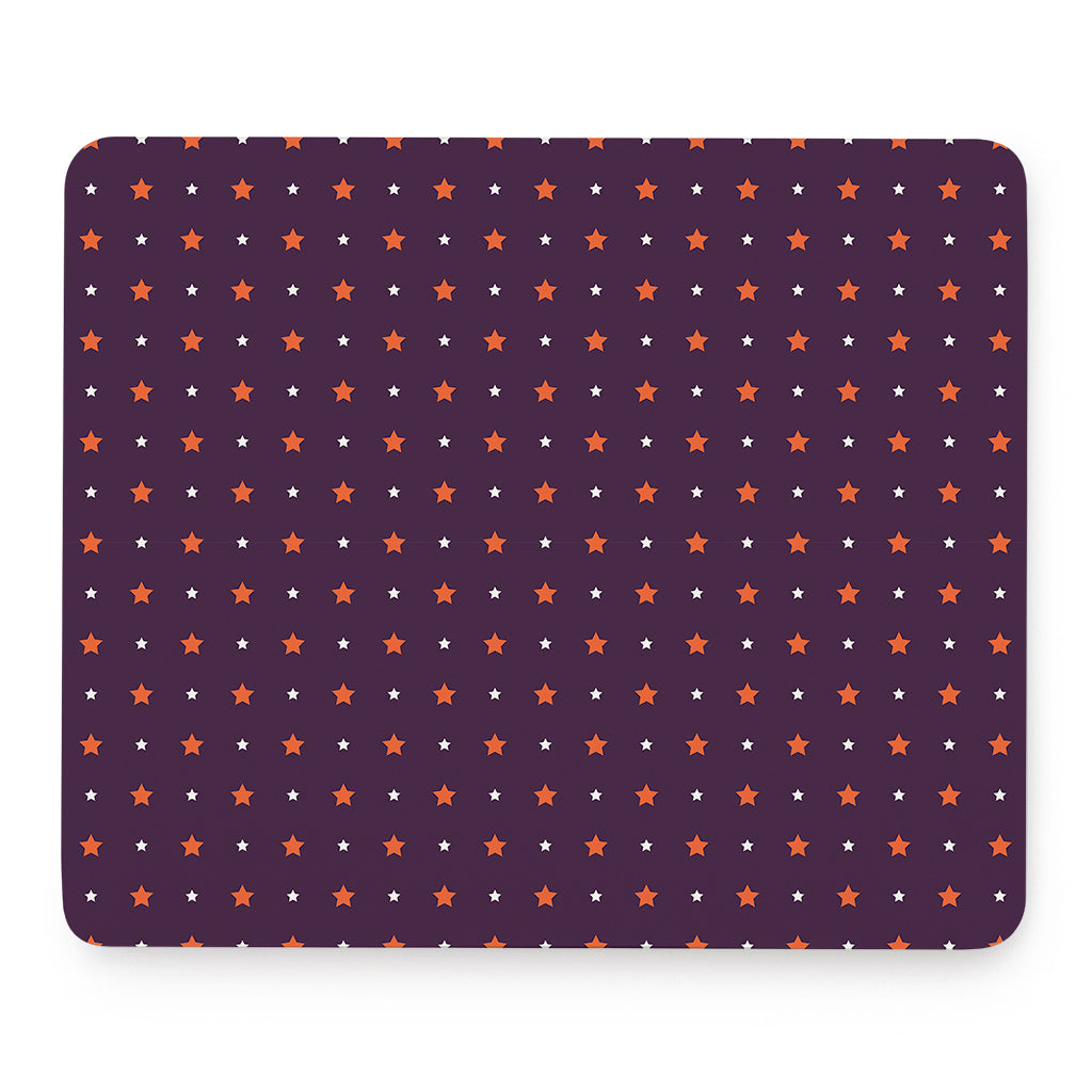 Halloween Stars Pattern Print Mouse Pad