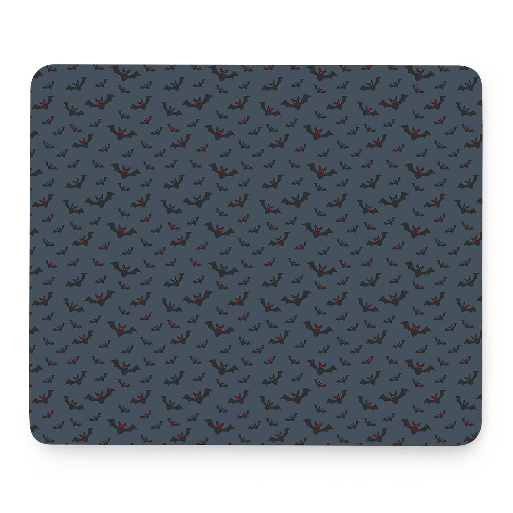 Halloween Vampire Bat Pattern Print Mouse Pad