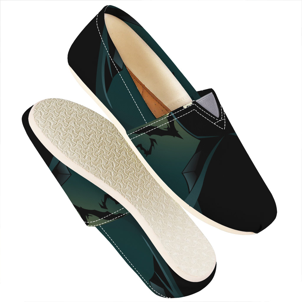 Halloween Vampire Silhouette Print Casual Shoes