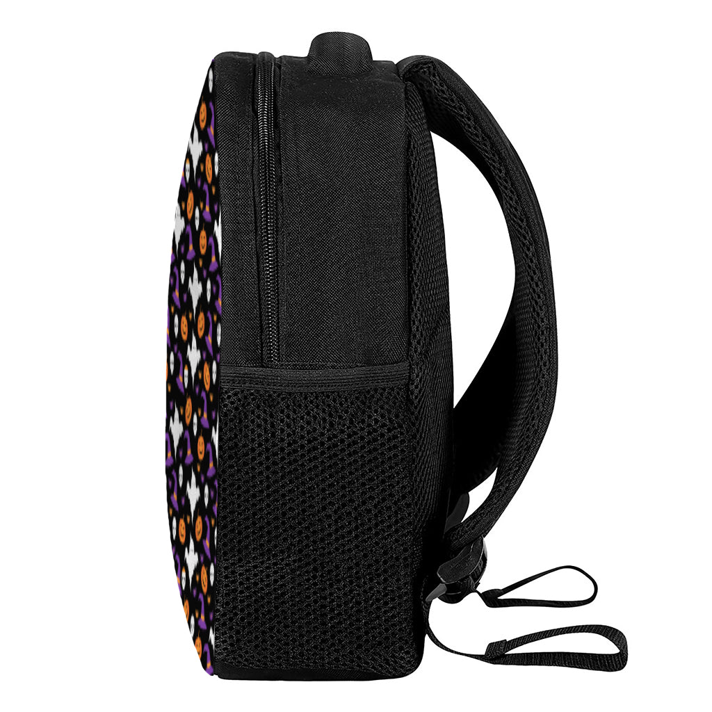 Happy Halloween Ghost Pattern Print Casual Backpack