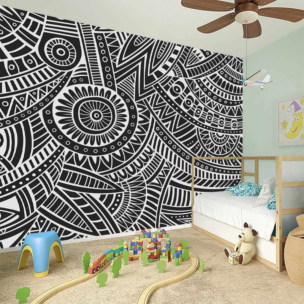 Hawaii Polynesian Tribal Print Wall Sticker