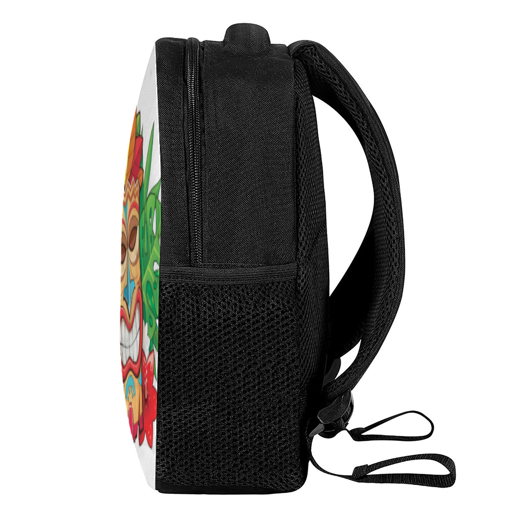 Hawaiian Tiki Print Casual Backpack
