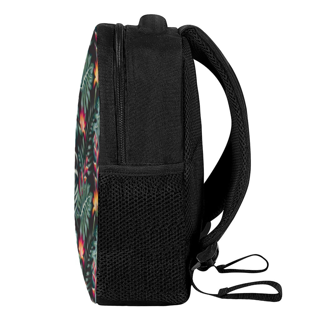 Hawaiian Tropical Plants Pattern Print Casual Backpack