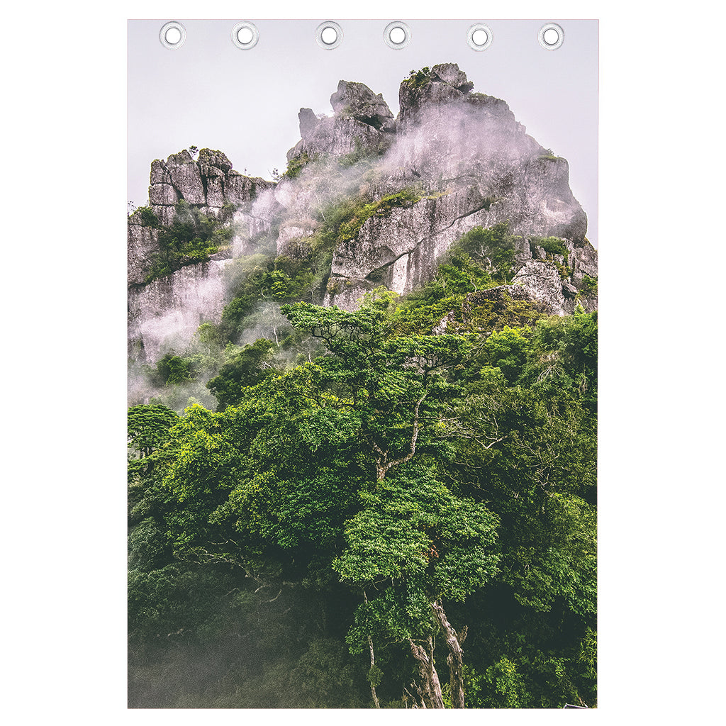 High Mountain Print Curtain