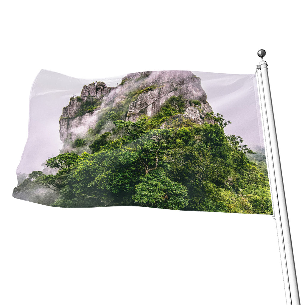High Mountain Print Flag
