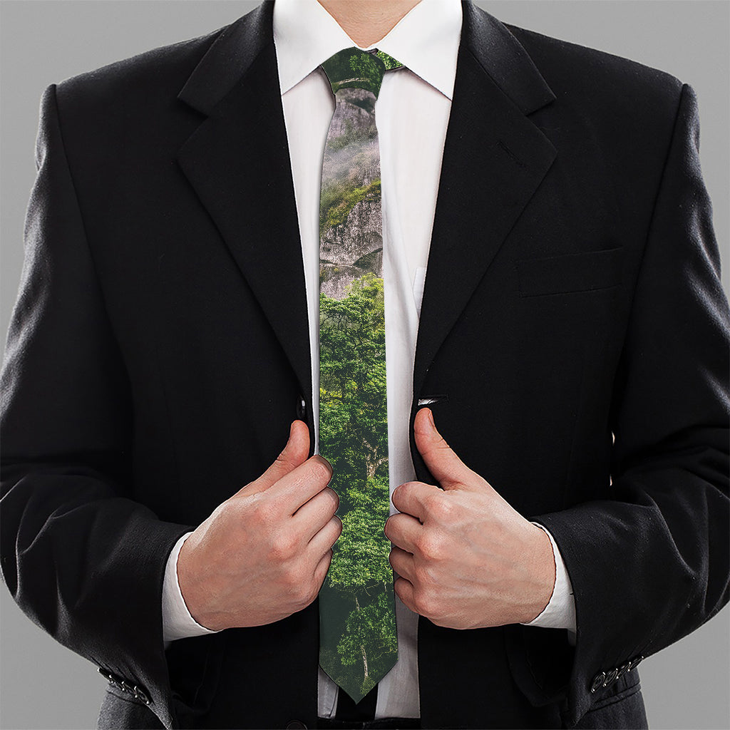 High Mountain Print Necktie