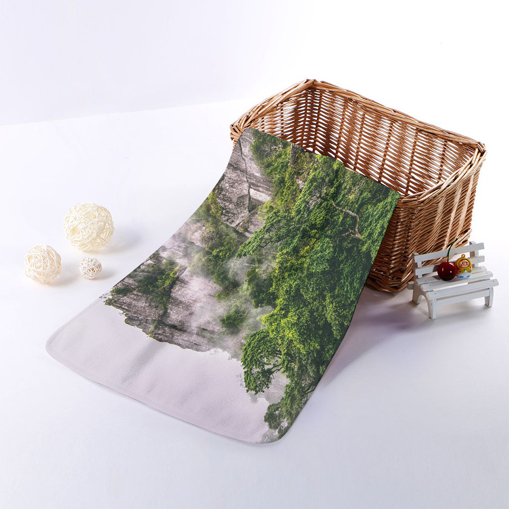 High Mountain Print Towel
