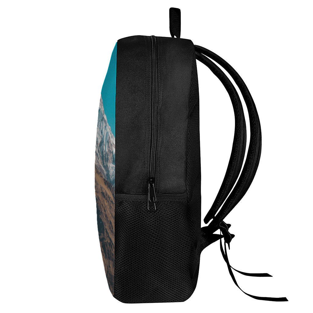 Himalaya Mountain Print 17 Inch Backpack
