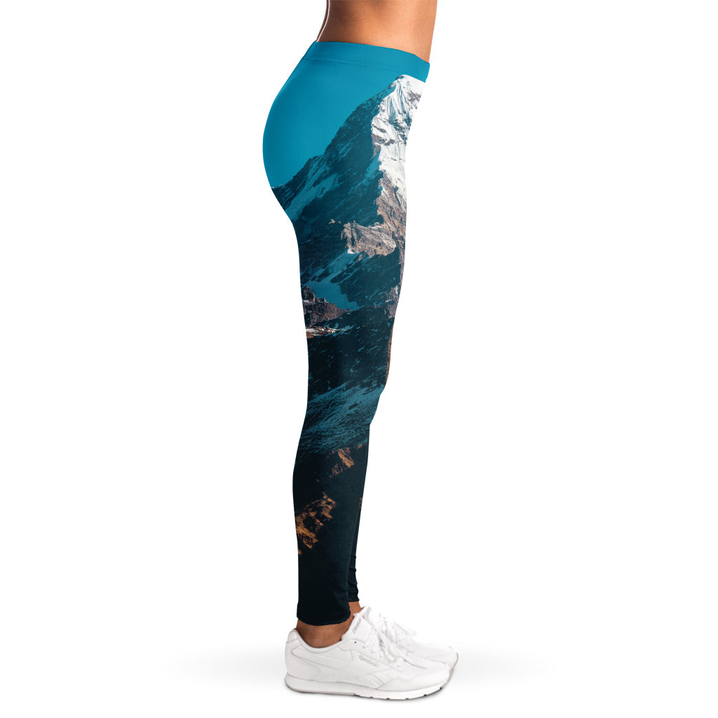 Himalaya Mountain Print Women's Leggings