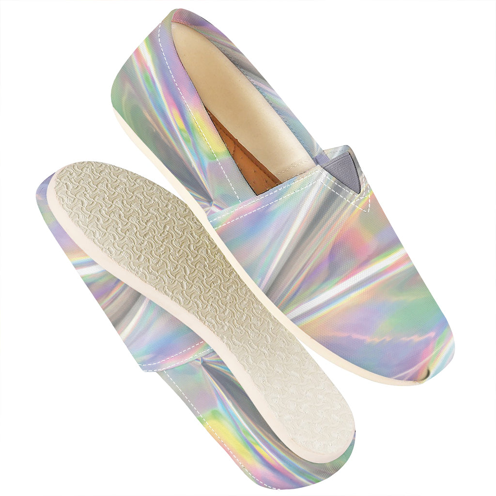 Holographic Art Print Casual Shoes