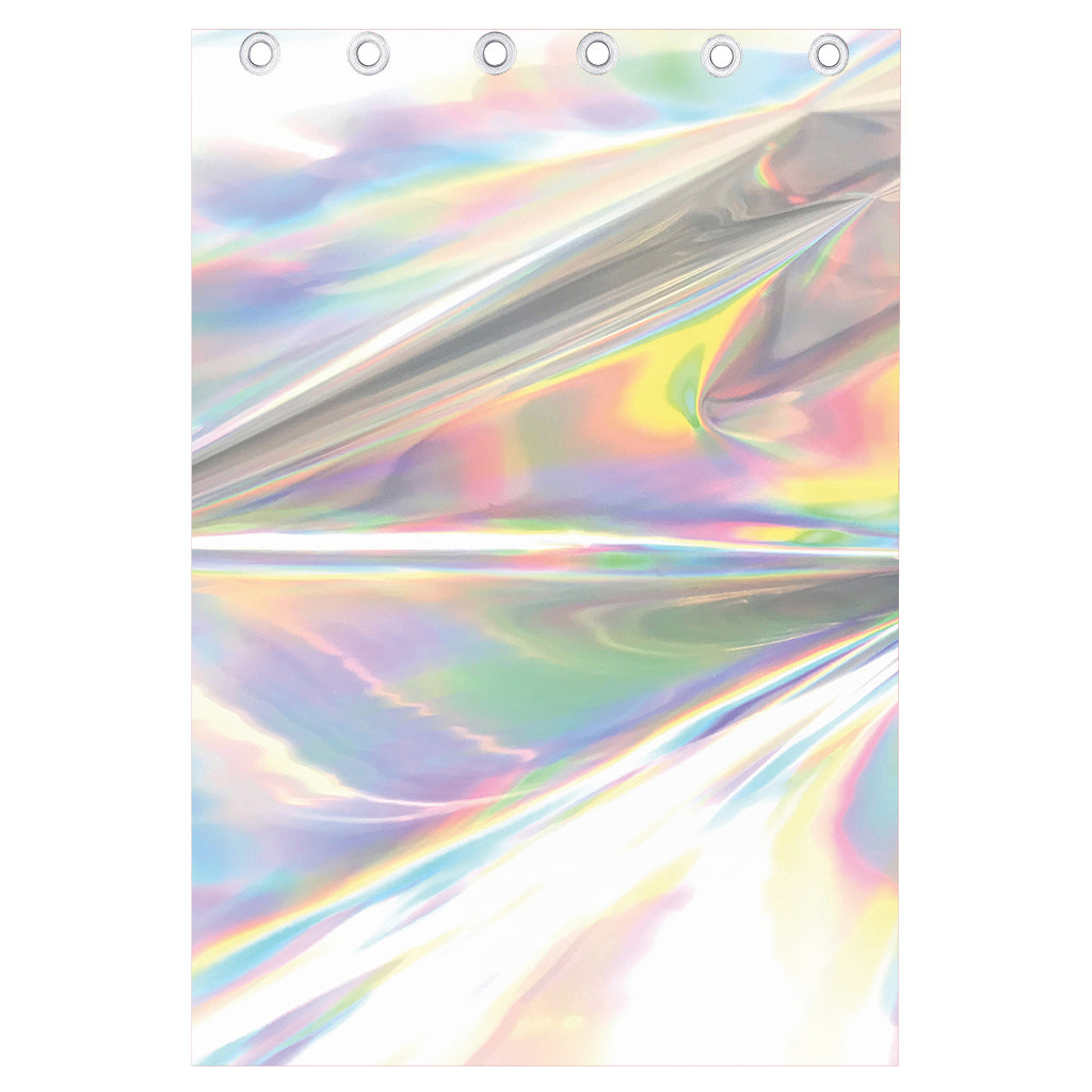 Holographic Art Print Curtain